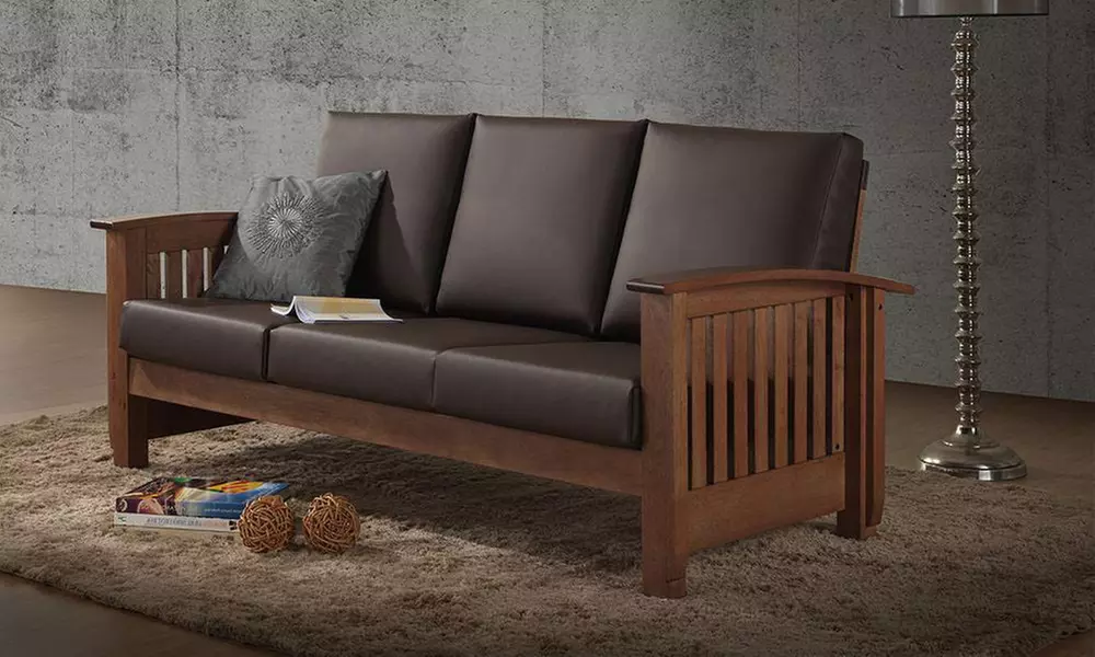 Charlotte Mission Style Living-Room Set - Second Medium