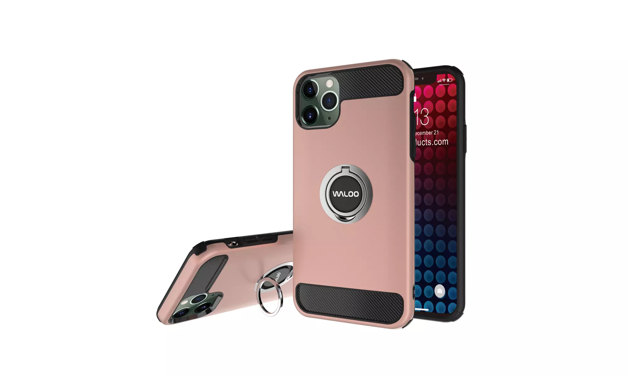 Dual layer Rugged Case W/ Kickstand For iPhones