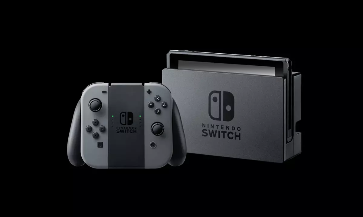Nintendo Switch - 32GB Gray Console (with Gray Joy-Con) - Primary Image