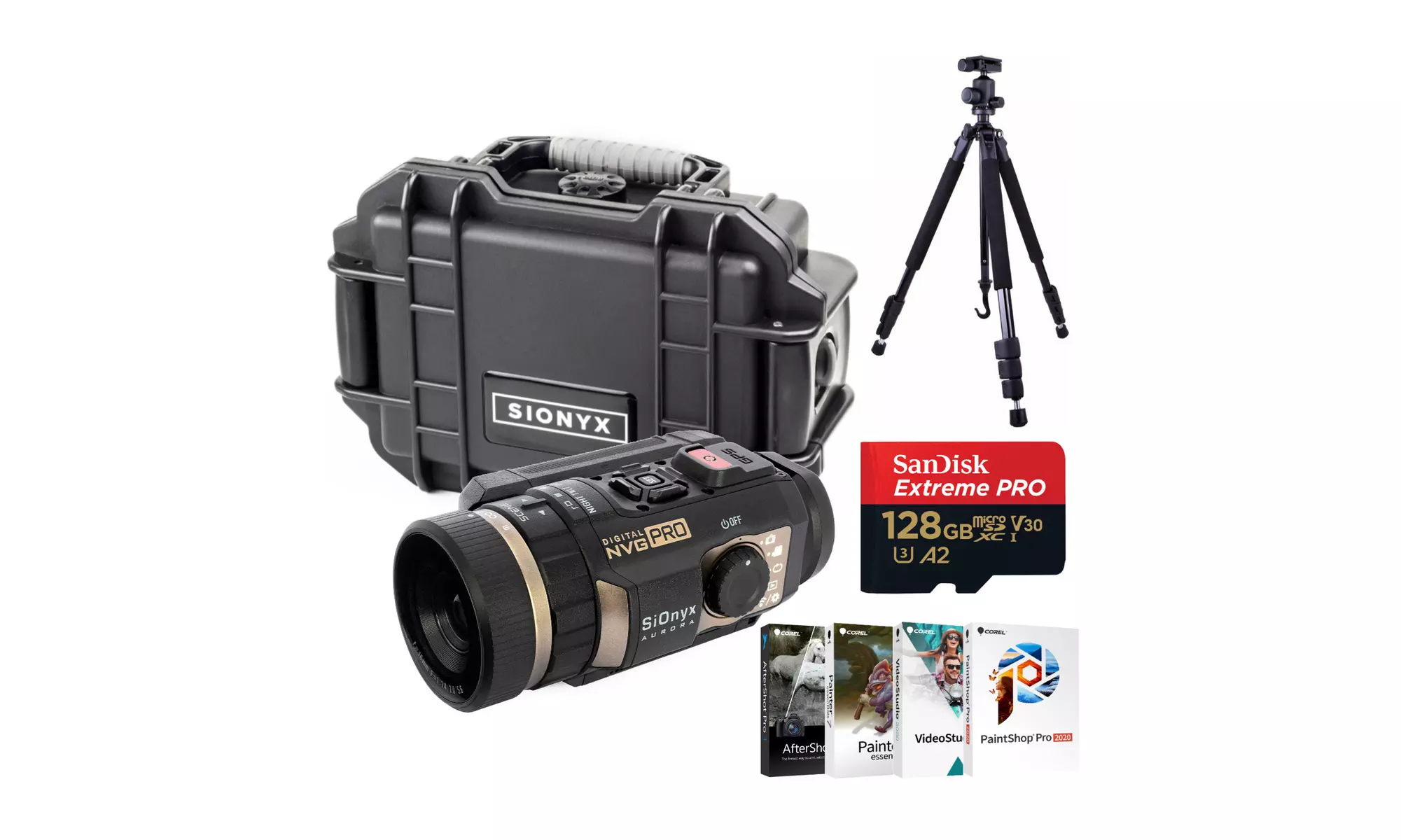 Sionyx Aurora PRO Full-Color Digital Night Vision Camera with Hard Case Bundle - Primary Image