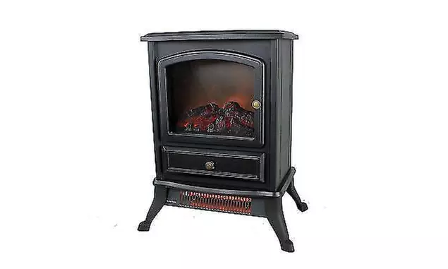 Warm Living 1000W Infrared Stove Fireplace Heater WL-207 - Primary Image