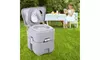 20L 5 Gallon Portable Toilet Flush Commode Camping Outdoor/Indoor Commode Potty