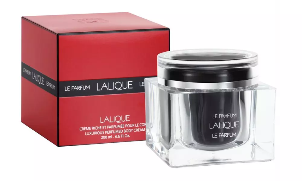 Lalique Le Parfum Pefumed Body Cream in Jar 200ml  - Primary Image