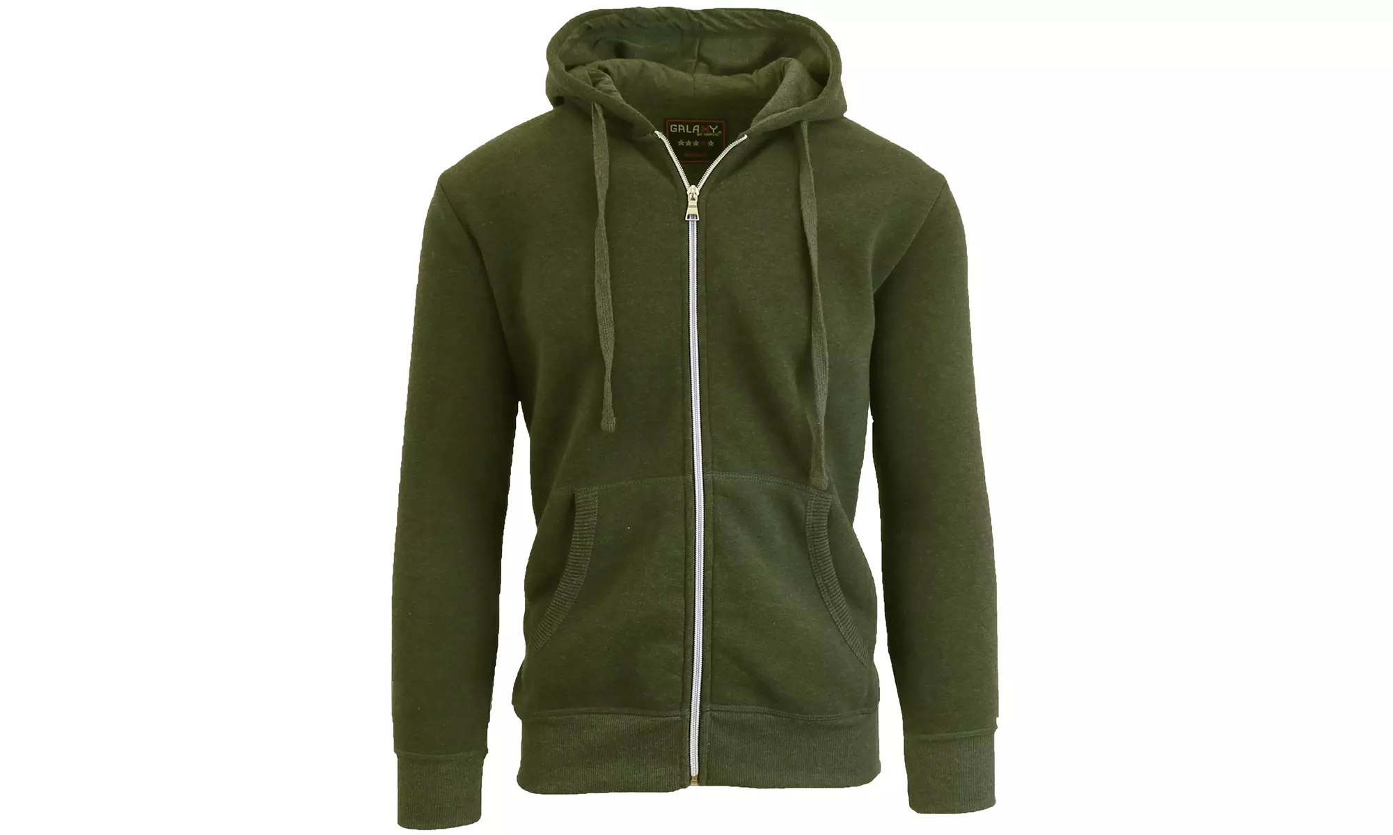 Men's Heavyweight Full-Zip or Pullover Fleece-Lined Hoodie (Sizes, S-2XL)