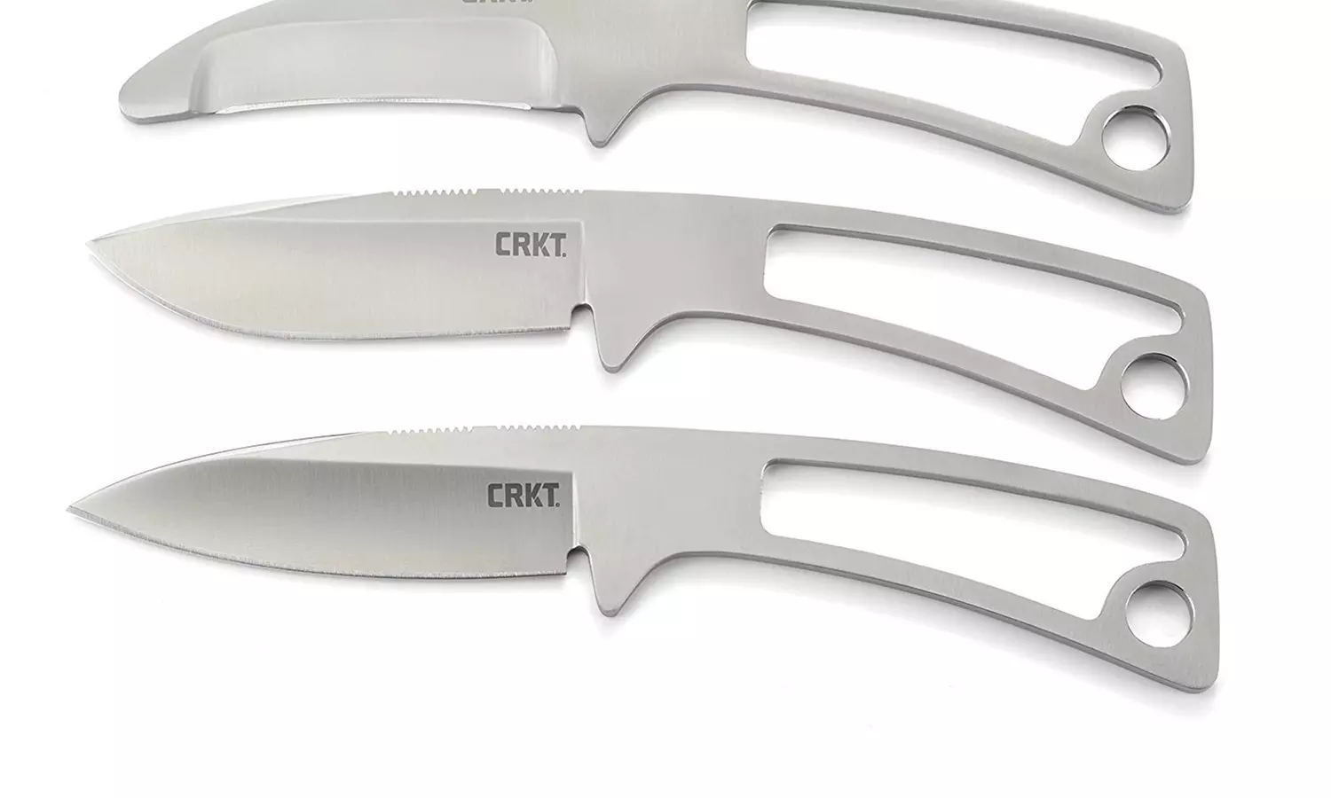 CRKT Black Fork Fixed Blades 3 Piece Hunting Knife Set - Primary Image