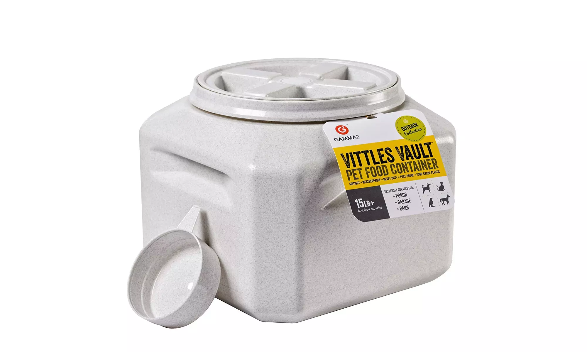 Vittles Vault Outback Airtight Pet Food Storage Container - 15 Pound - Primary Image