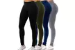Four-Pack JVINI Women's High Waisted Soft Leggings Size S-3XL - Second Medium