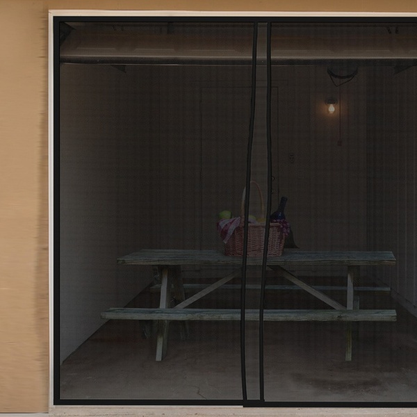 Up To 37 Off On Garage Door Screen Curtain Groupon Goods