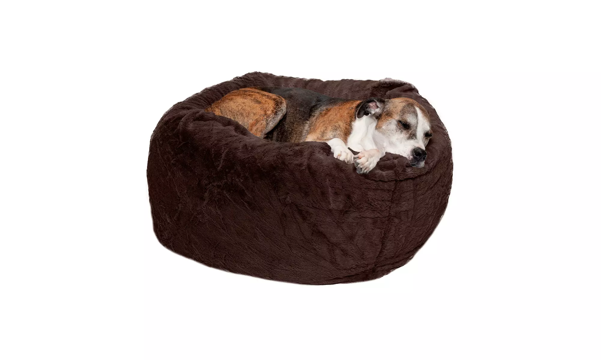 Furhaven Round Insulating Ball Pet Bed