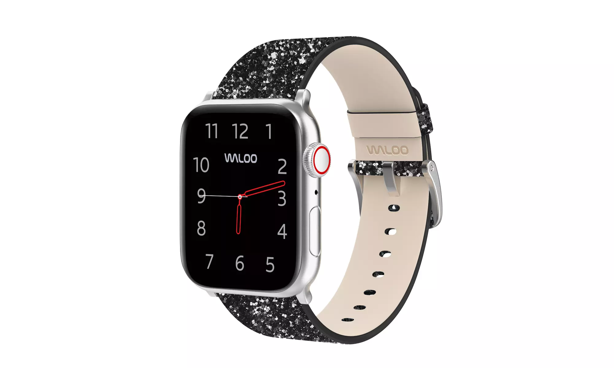 Waloo Leather & Metal Replacement Bands for Apple Watch - All Series