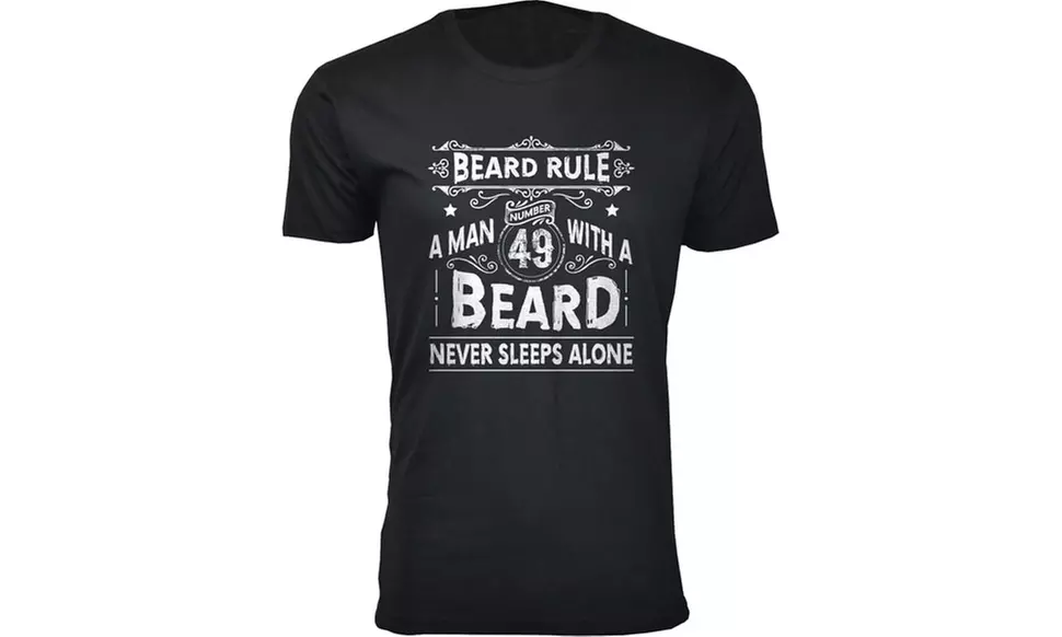 Men's Greatest Beard Themed T-shirts (Extended Sizes Available)