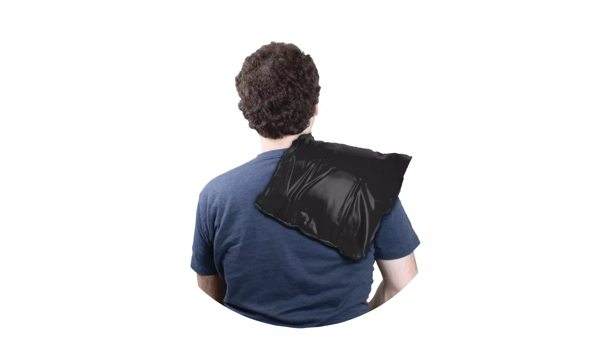 Relief Pak heavy-duty black urethane reusable cold pack - Primary Image