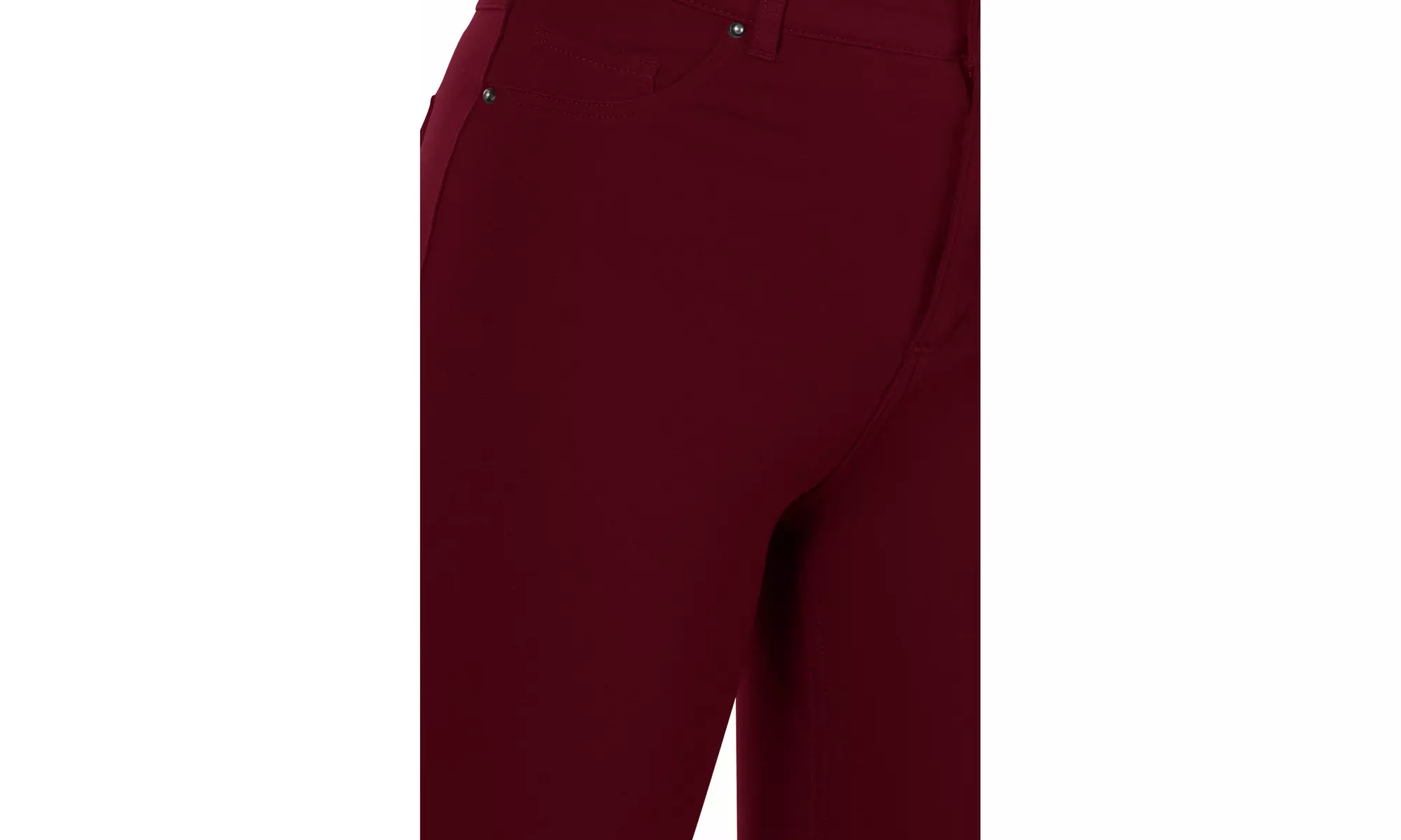 Women's Casual Skinny Ponte Mid-Rise Pants