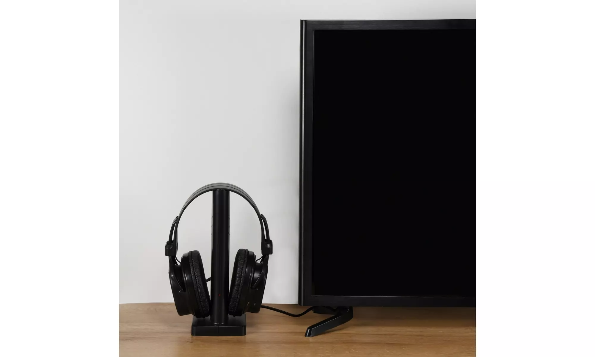 Onn On-Ear Wireless TV Headphones w/ Microphone & FM Radio (Open Box) - Second Medium