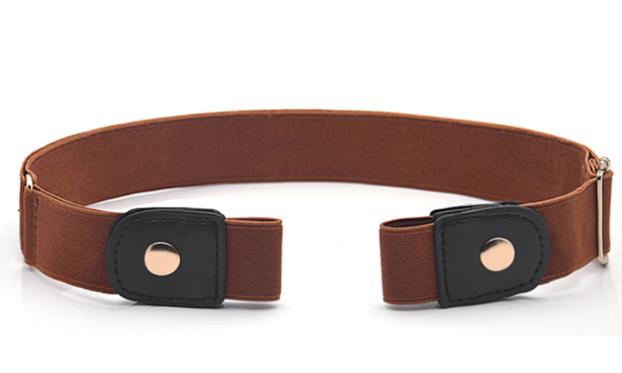 No Buckle Elastic Stretch Belts for Men and Women Comfortable Invisible Belts