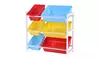 Solid Wood Toy Rack Kids' Toy Storage Organizer Children Finishing Storage Rack