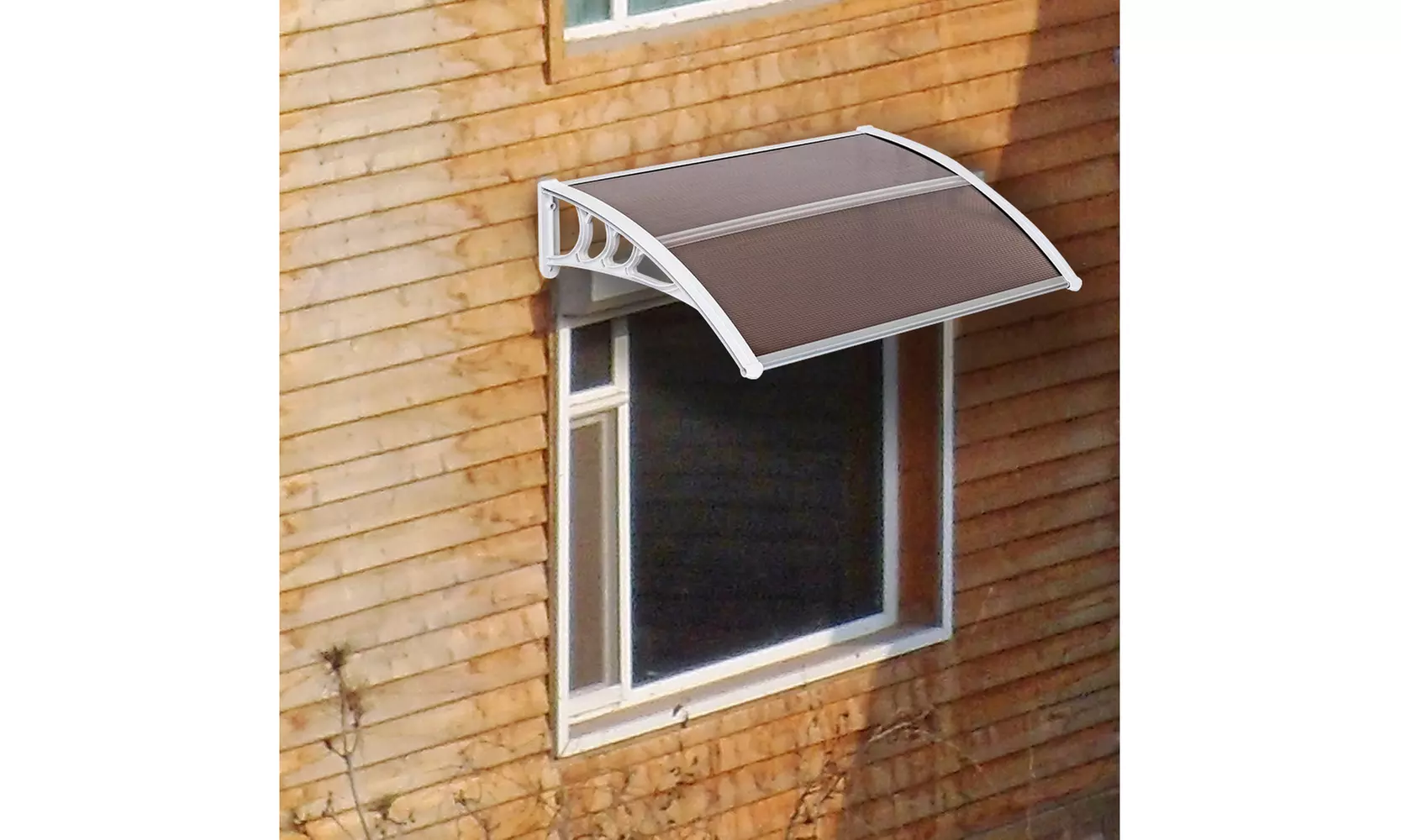 100 x 80CM Door & Window Rain Cover Eaves Door Patio Canopy - Primary Image