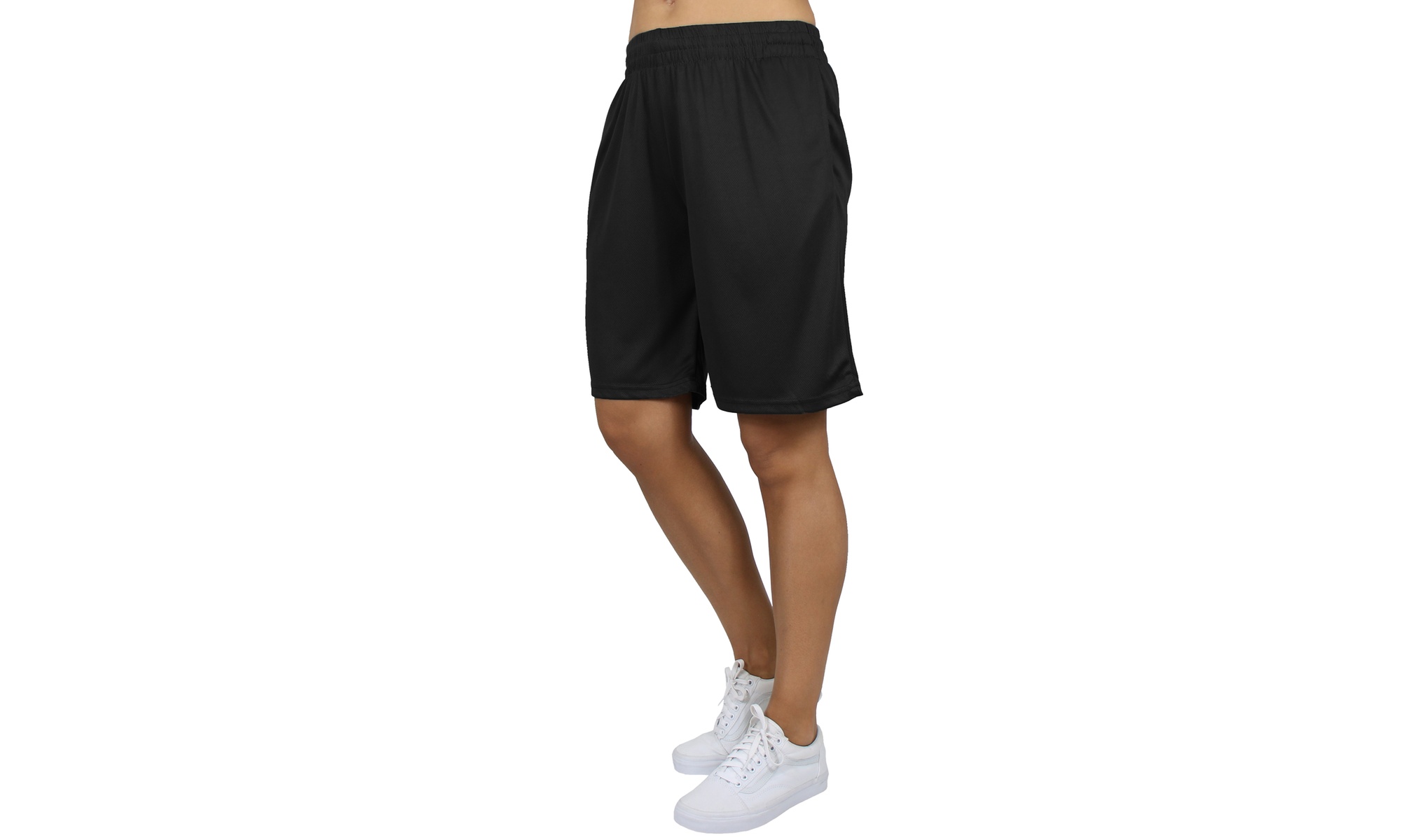 Women's Loose Fitting Moisture Wicking Performance Active Mesh Shorts