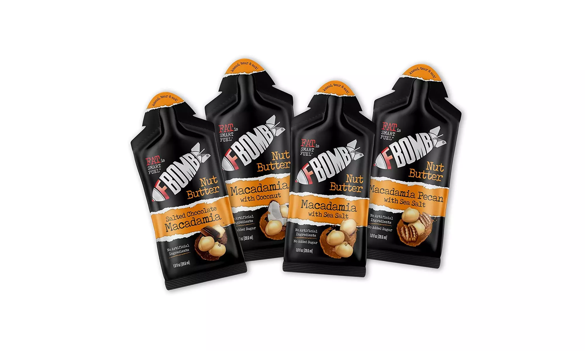 FBOMB Nut Butter 16 Ct Fat Bomb Variety Pack - Primary Image