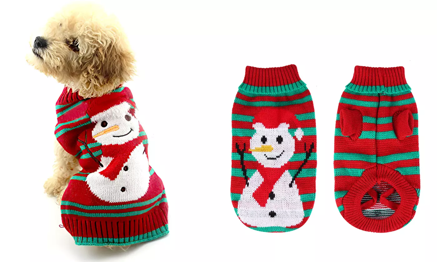 iMounTEK Warm Knit Christmas Sweater for Pets