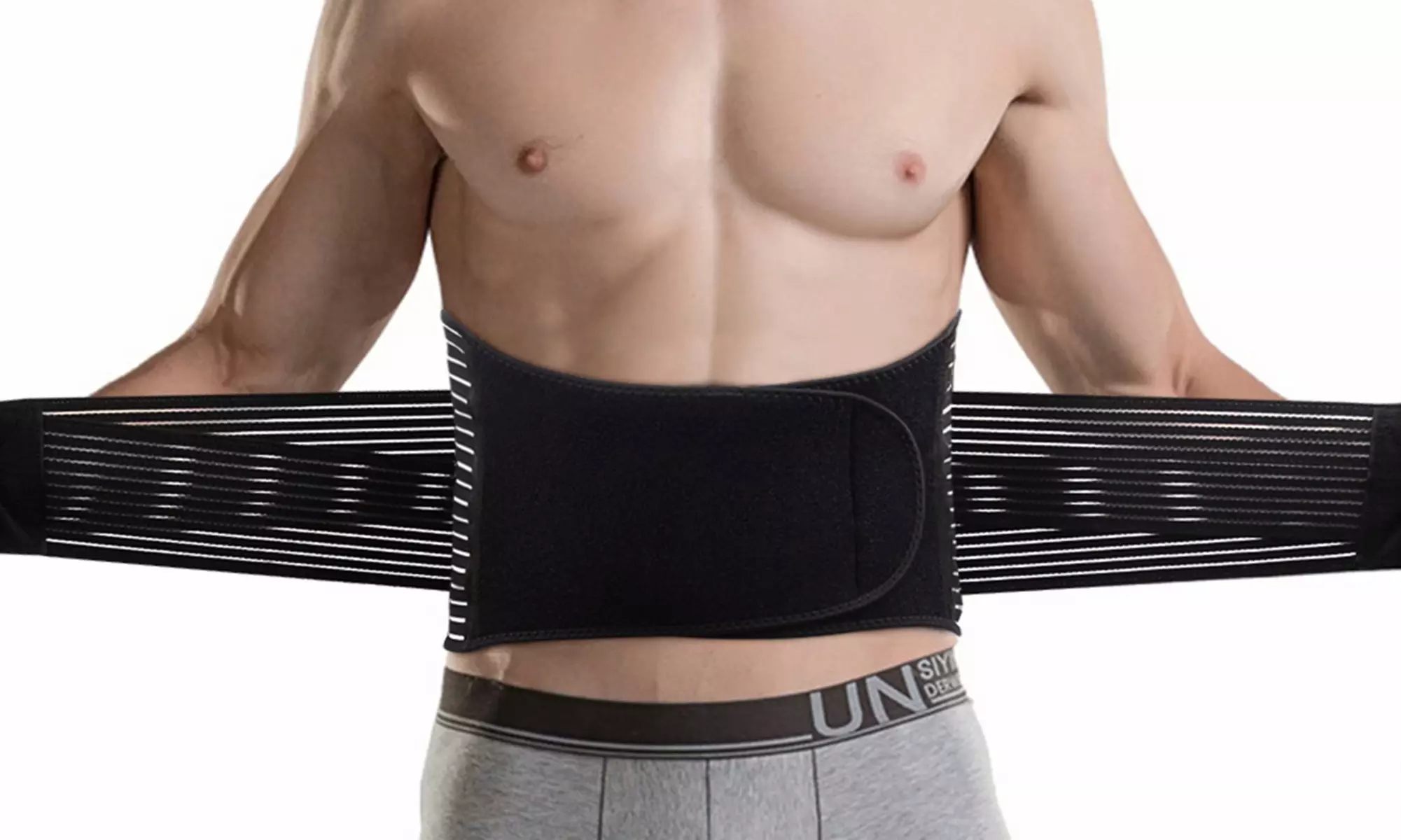 Lumbar Support, Back Braces for Lower Back Pain, Back Support Belt - Primary Image