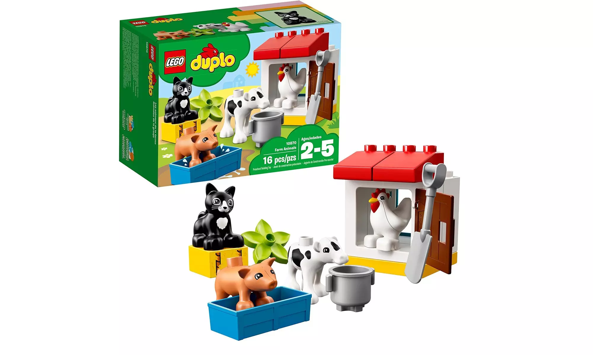 LEGO Duplo Town Farm Animals 10870 Building Blocks - Primary Image