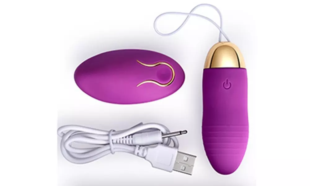 Wireless Remote Control 10 Speeds Egg Bullet Vibrator G Spot Clit Stimulator - Second Medium