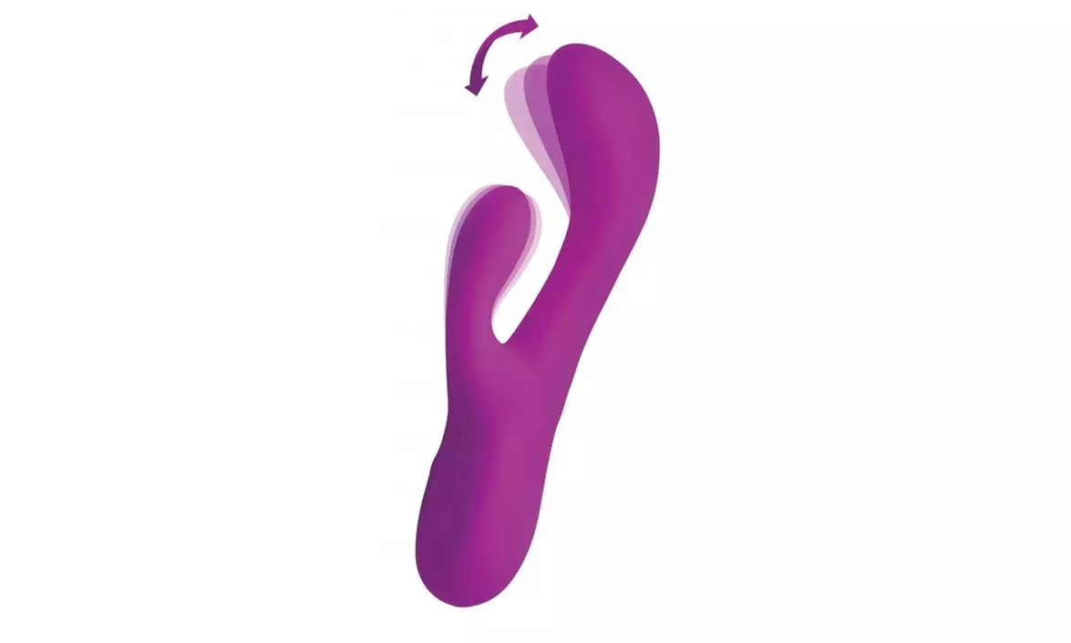 come hither pro silicone rabbit vibrator with orgasmic motion - Primary Image