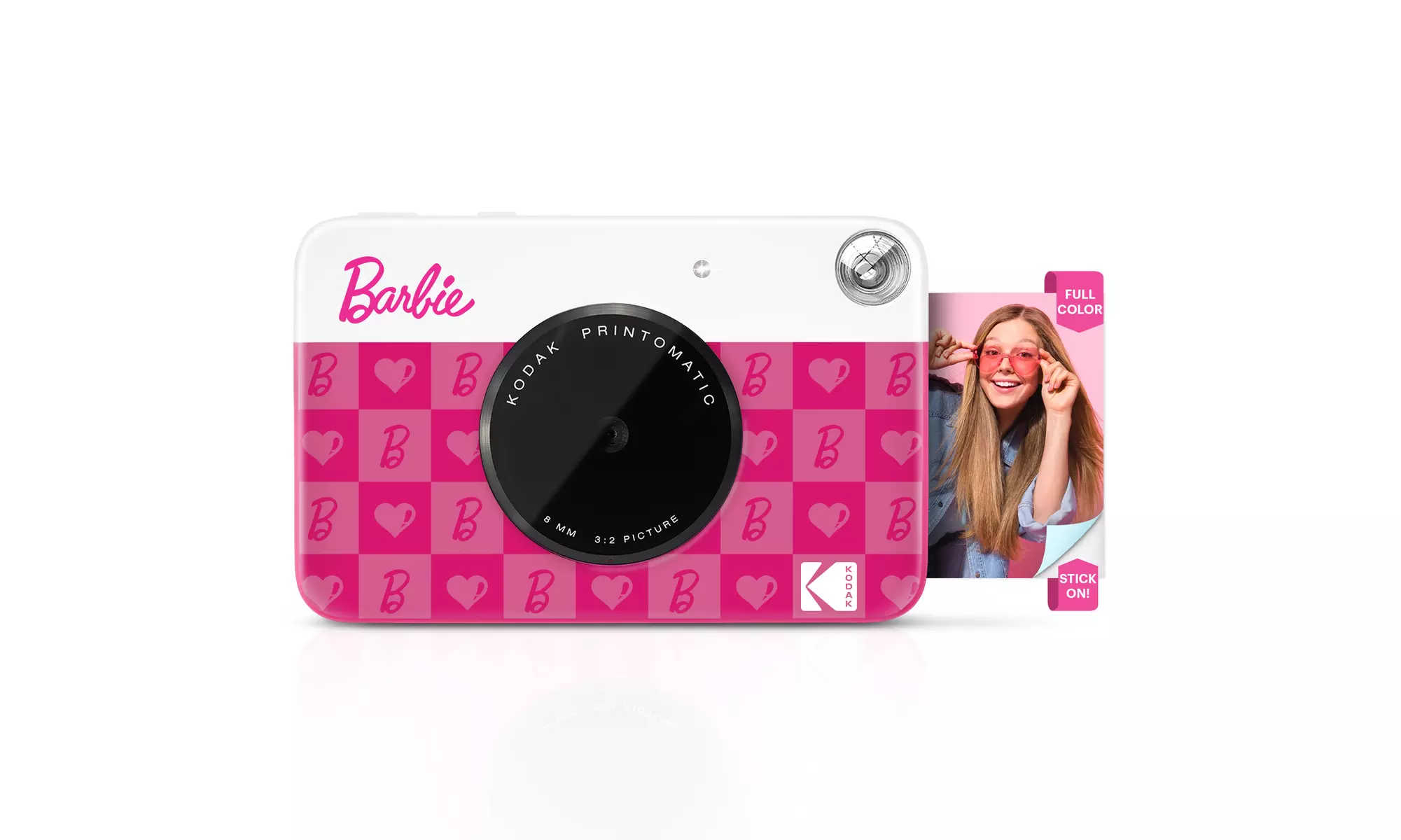 Barbie x Kodak Printomatic 2x3 Instant Print Camera, 5MP Portable Camera