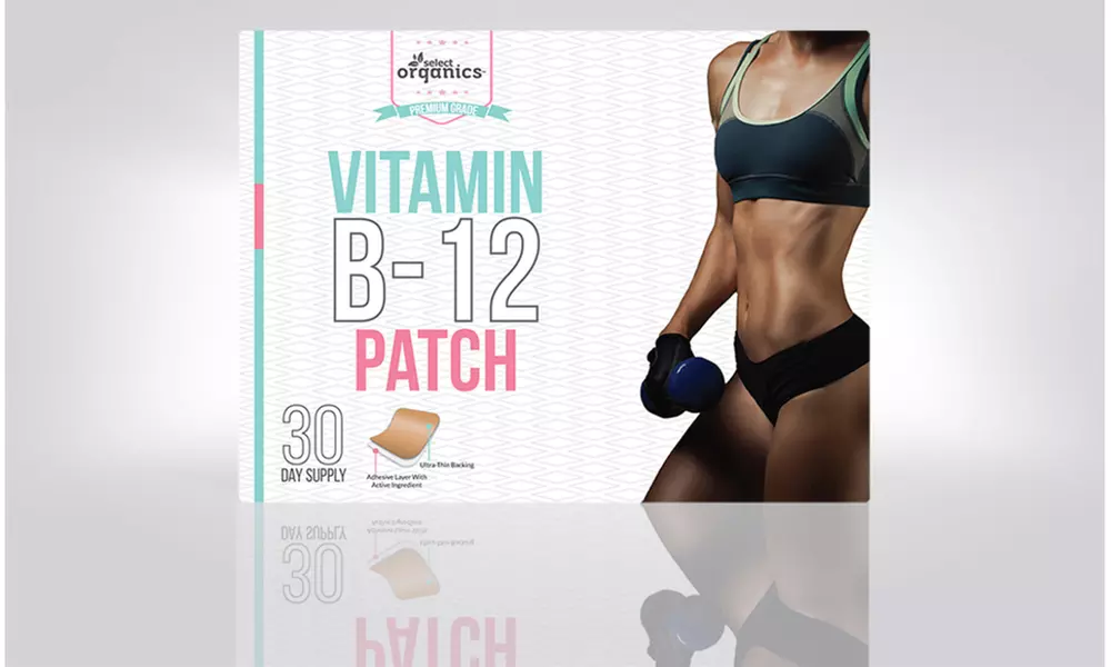 Select Organics Vitamin B-12 Patches (30- 60- or 90 Day Supply)