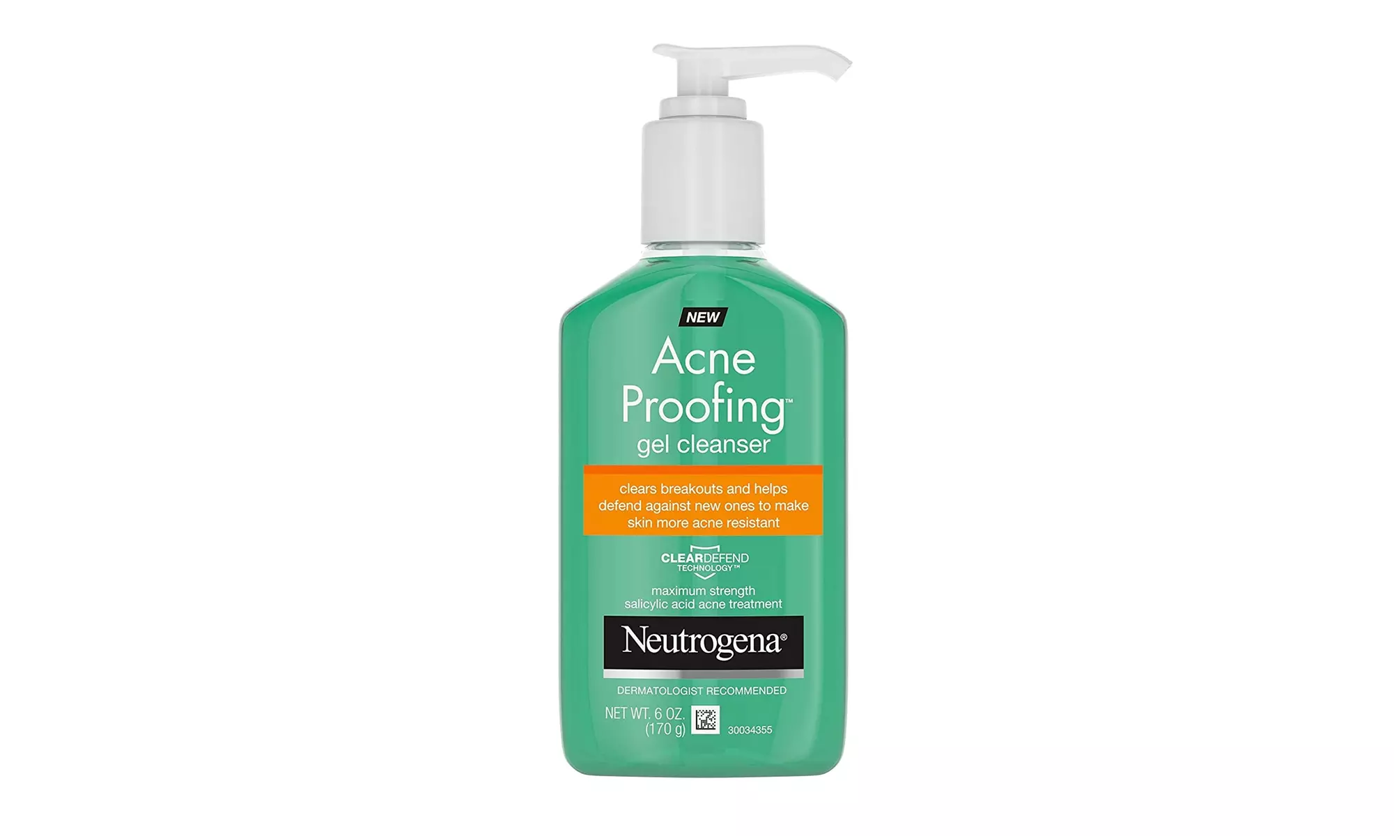 Neutrogena acne proofing daily facial gel cleanser - Primary Image