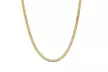Sterling Silver Flexible Herringbone Chain Necklace - Second Medium