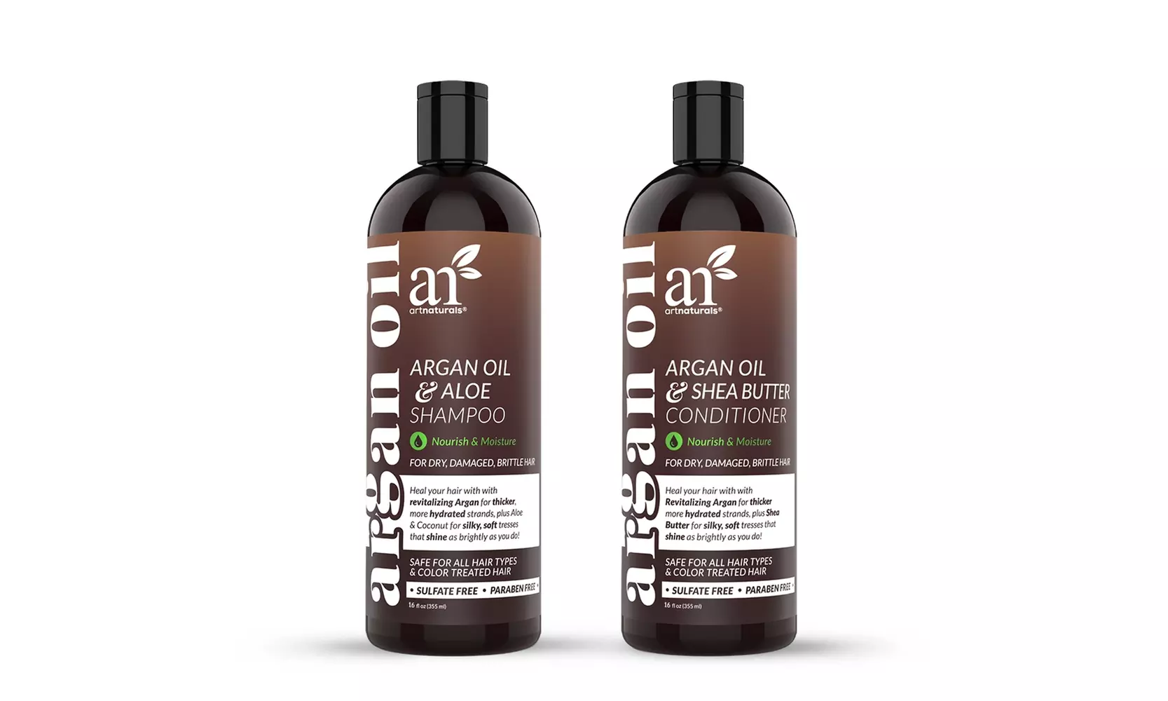 Artnaturals Moroccan Argan Oil Shampoo and Conditioner Set   - Primary Image