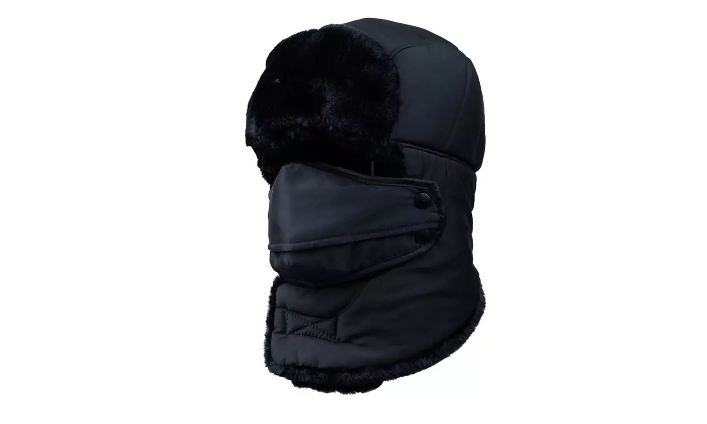 Winter Trapper Hat Warm Trooper Balaclavas Ear Flap Windproof Mask