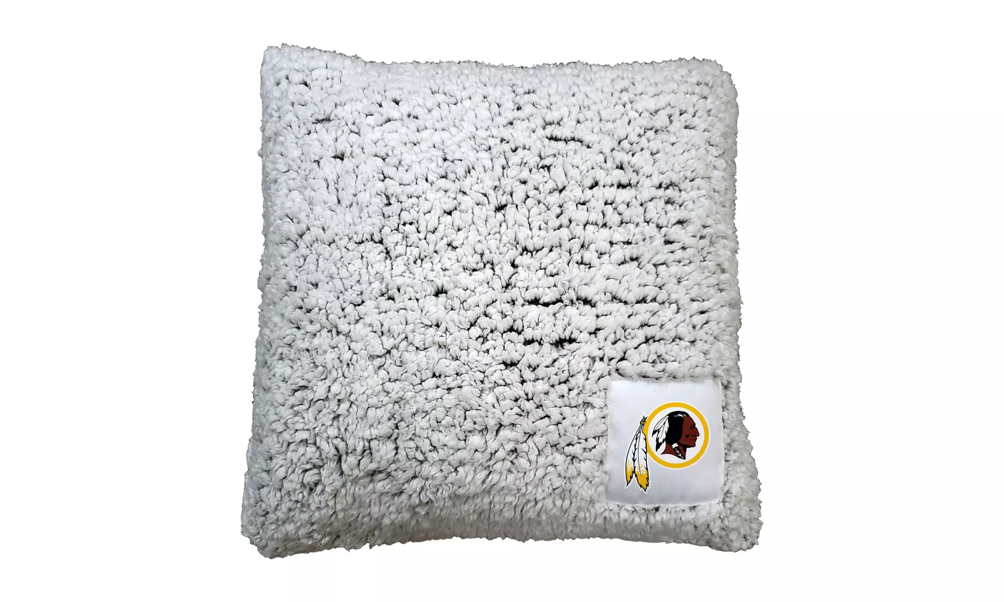 Logo Brands NFL Frosty Sherpa Throw Pillow - Second Medium