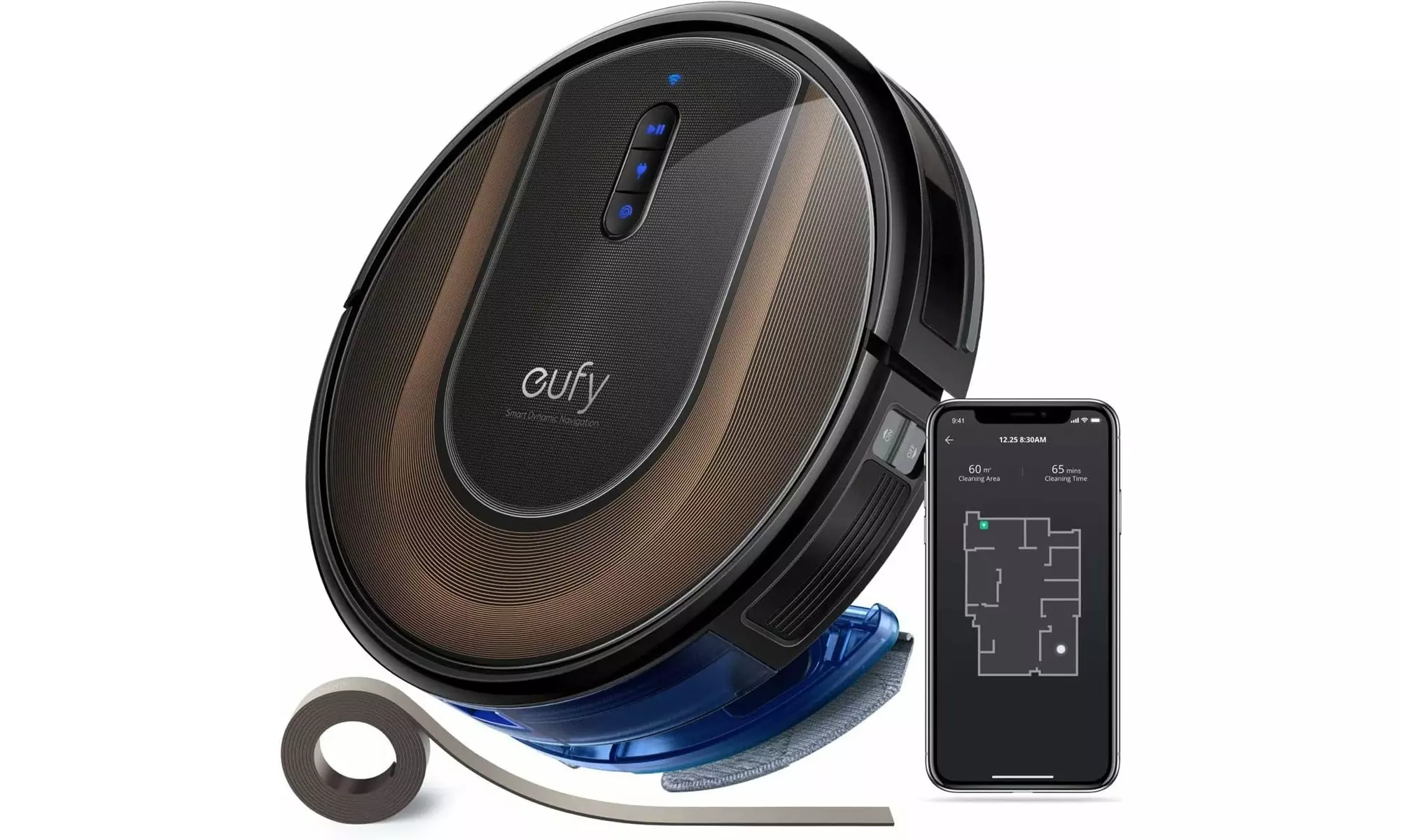 Eufy by Anker RoboVac G30 Hybrid 2-in-1 Robot Vacuum & Mop Wi-Fi Refurbished  - Primary Image