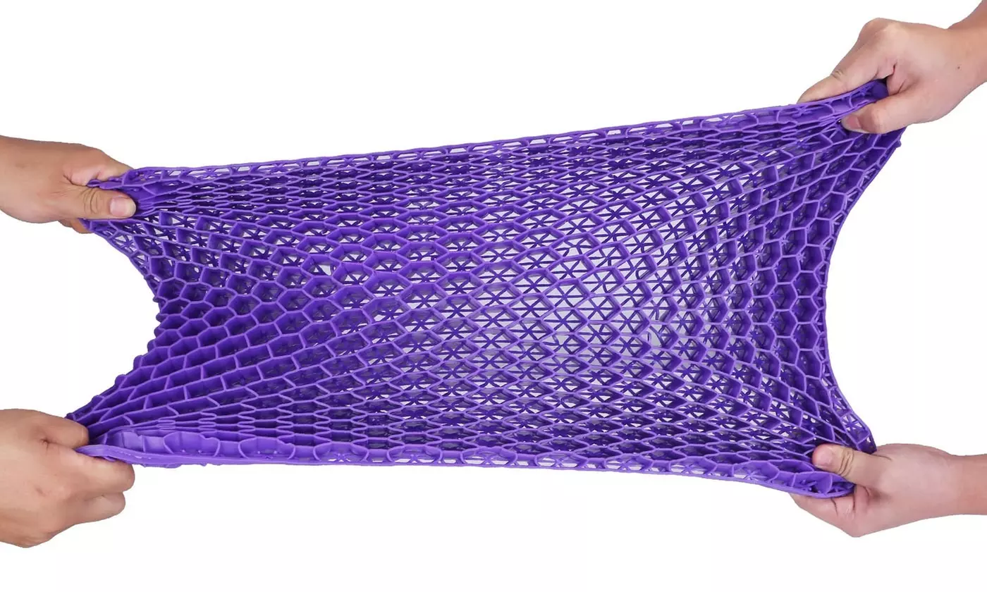 iMounTEK Honeycomb Gel Support Seat Cushion Breathable Egg Seat Pad w/ Cover