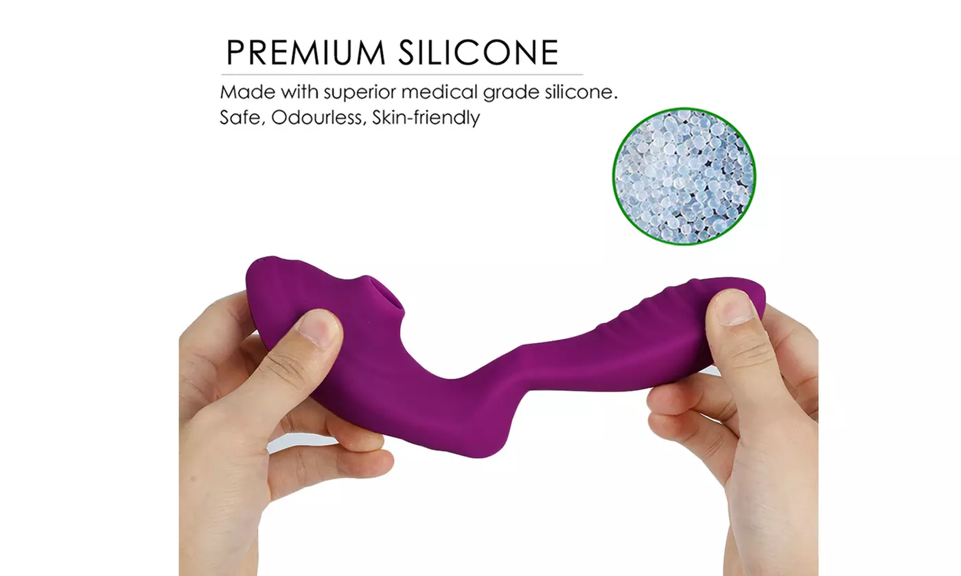 10 Frequency Clitoral Sucking G Spot Vibrator Nipples Suction Stimulator Sex Toy