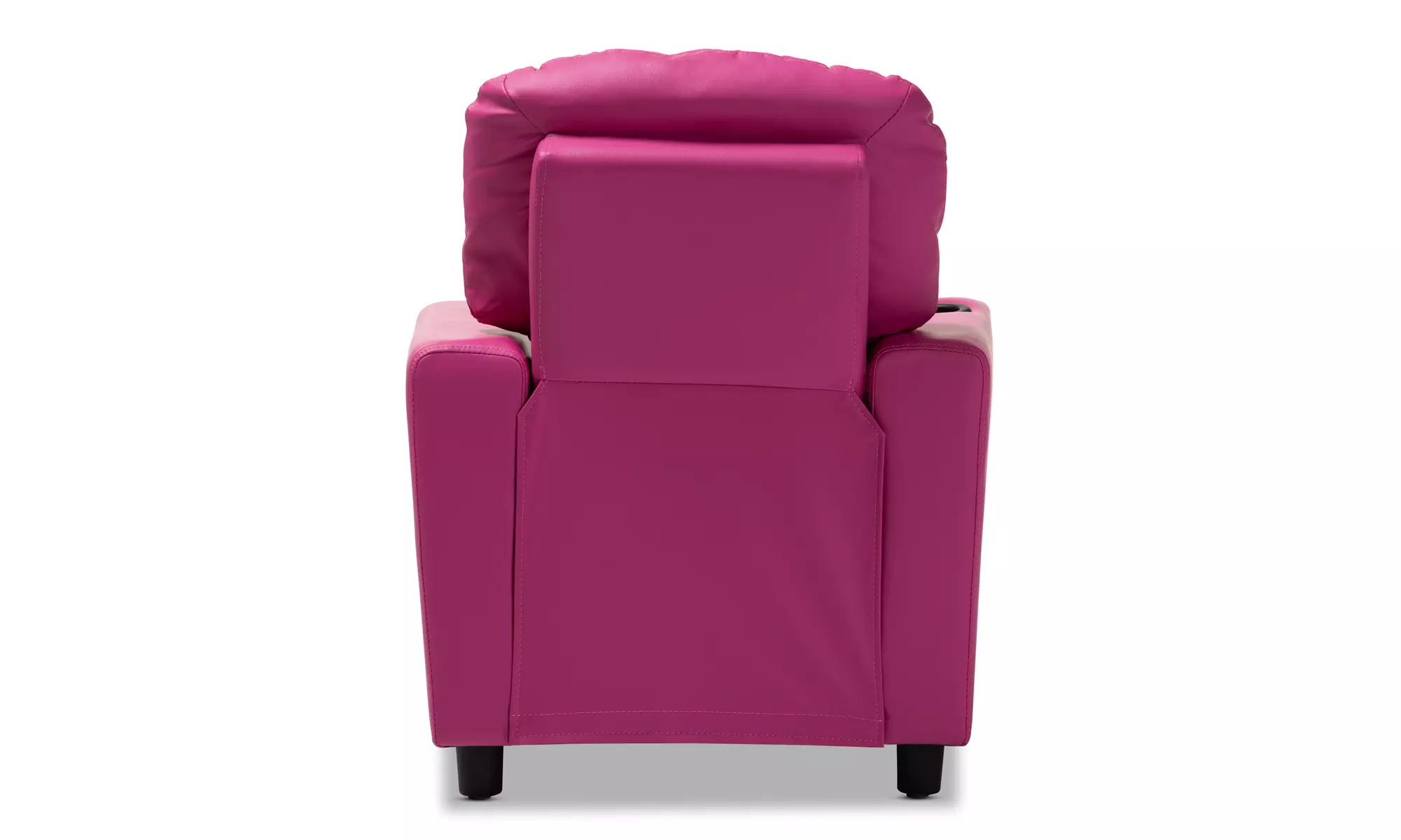 Evonka Kids Pink Faux Leather Recliner Chair - Second Medium