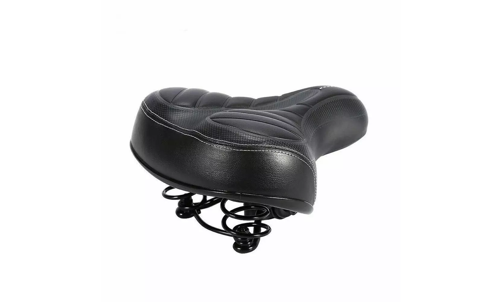 Extra Wide Big Soft Bike Saddle Comfort Bicycle Pad Spring Seat Cushion - Second Medium