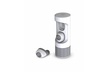 Motorola VerveOnes Music Edition True Wireless Bluetooth Earbuds White Gray - Second Medium