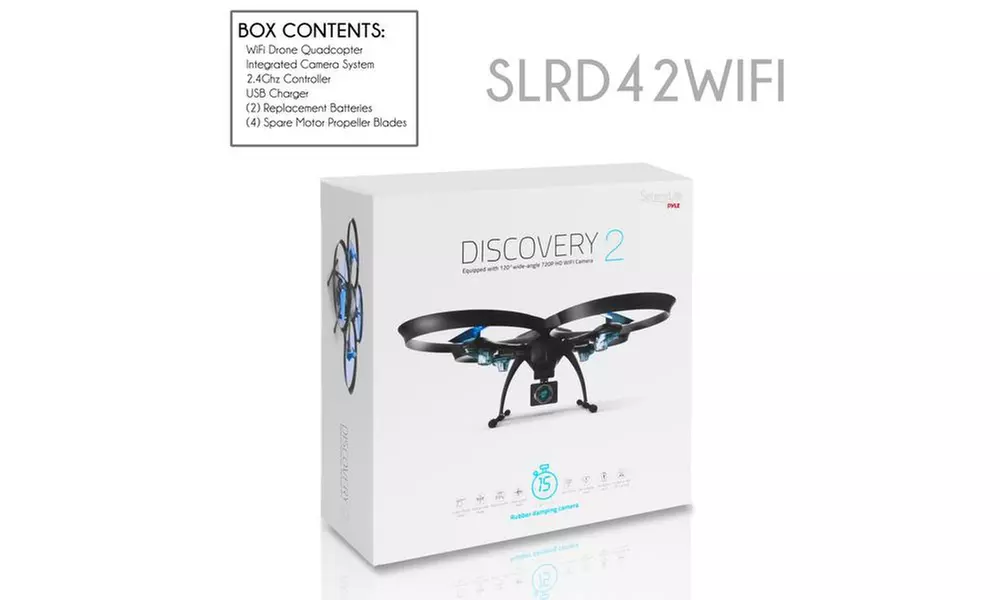 SereneLife 2.4G WiFi Drone - Second Medium