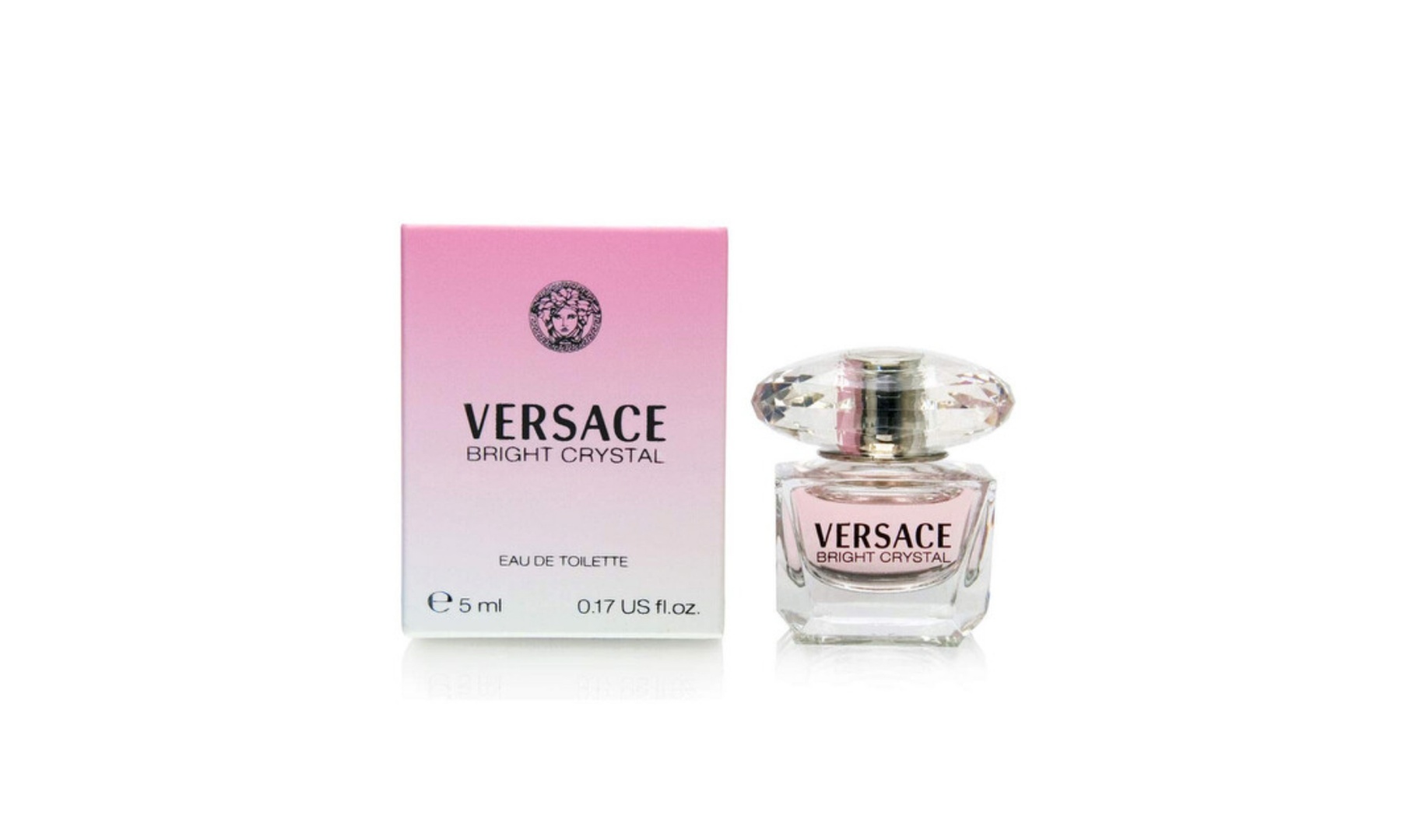 Versace Bright Crystal 0.17 fl. oz. EDT Perfume For Women (MINI)