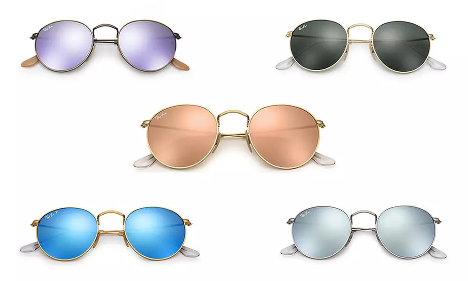 Ray-Ban Round Metal Sunglasses for Women and Men - Primary Image