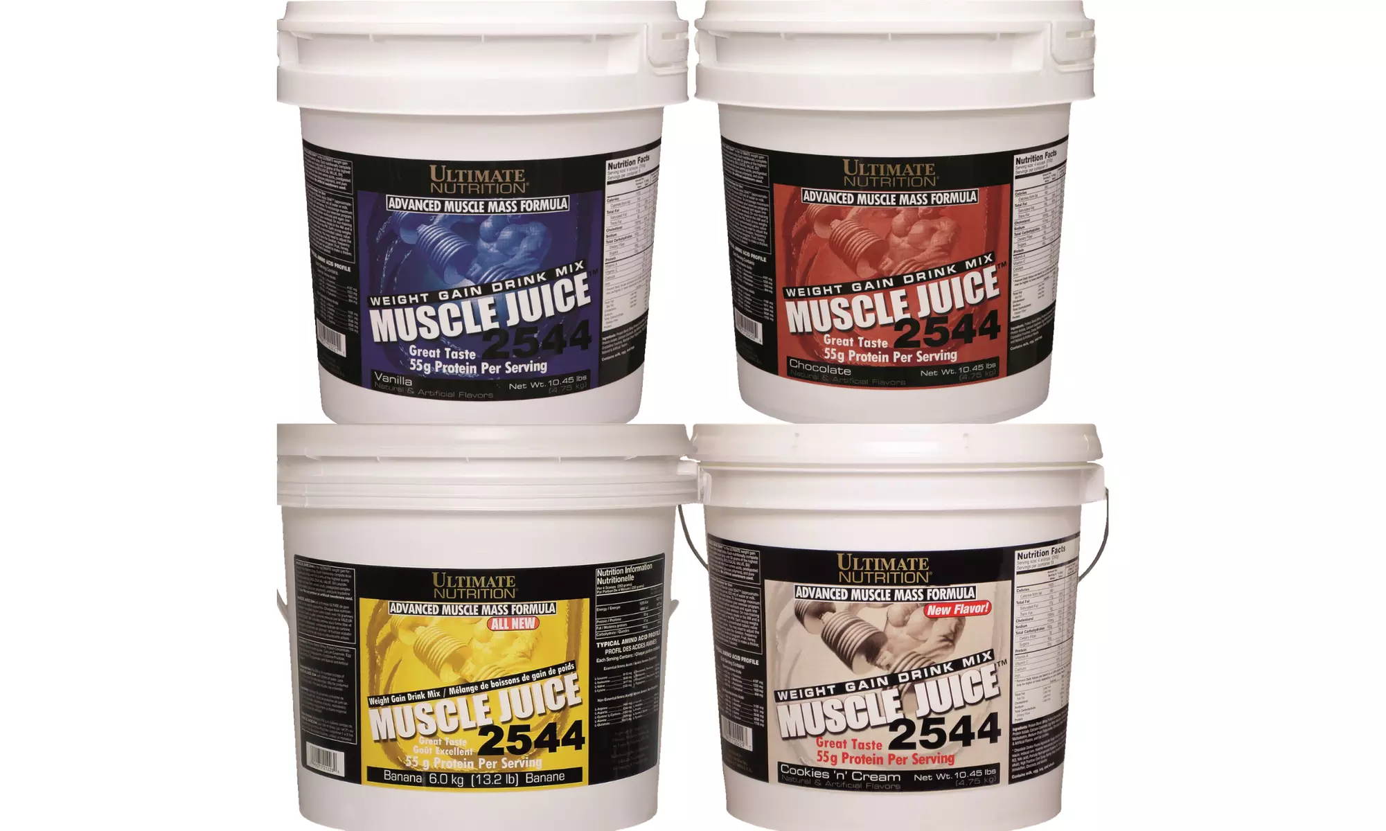 Ultimate Nutrition Muscle Juice 2544 Gainer Protein Powder - Buy 1 Get 1 FREE - Primary Image