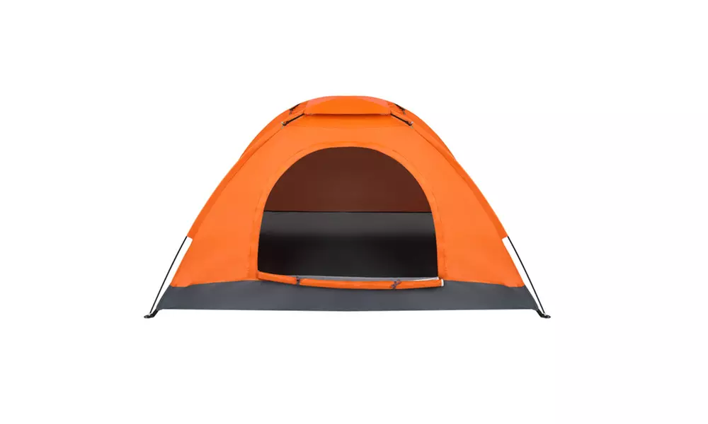 1-Person Waterproof Camping Dome Tent Automatic Pop Up Quick Shelter - Primary Image