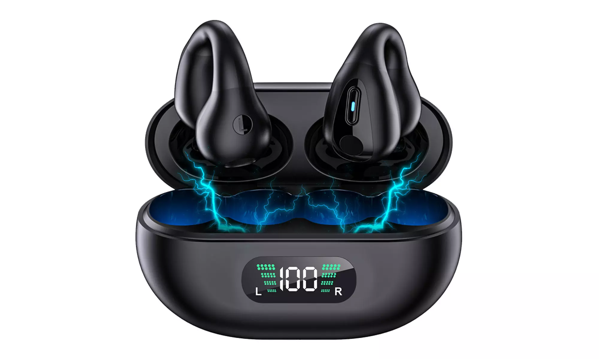 Bluetooth 5.3 Headset True Wireless Earphones Earbuds - Primary Image