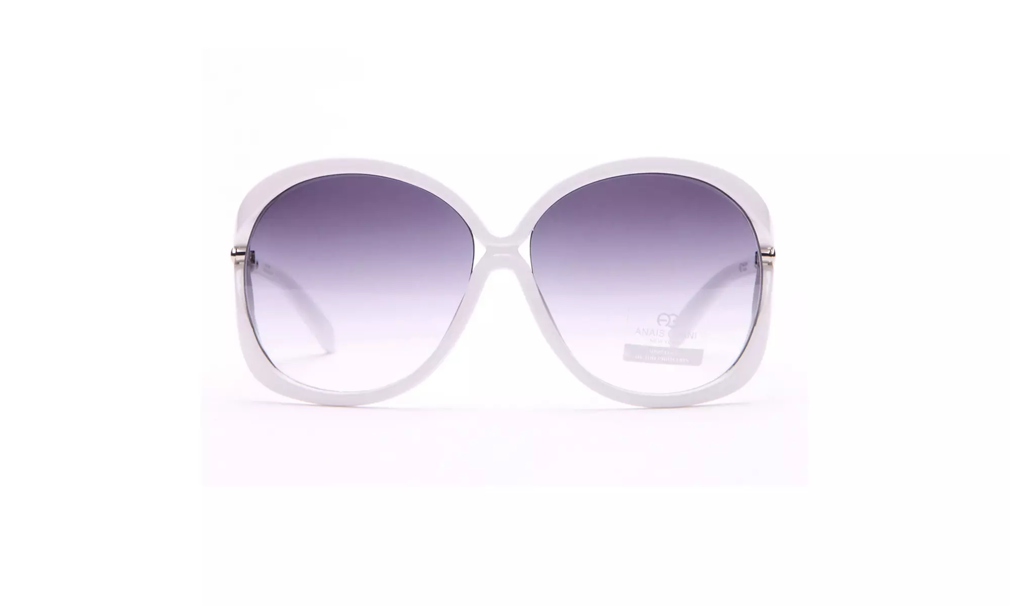 MMK collection By Anais Gvani Classic Round Frame Sunglasses 100% UV protection