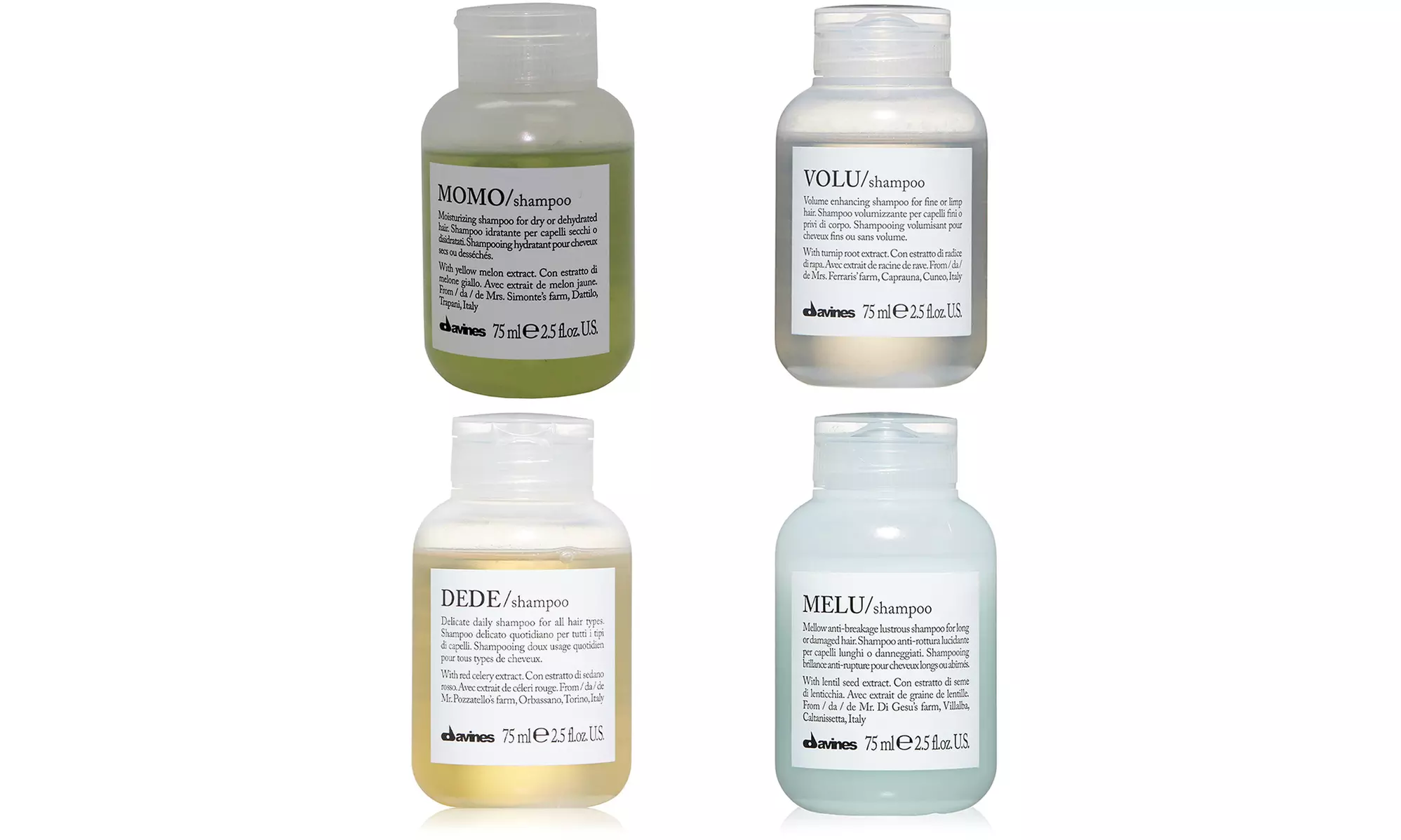 Davines Hair Care Shampoo (Choose From Variation)  - Primary Image