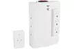 Side Socket Si211124 6-outlet Power Strip With Remote, White - Second Medium